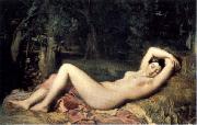 Theodore Chasseriau Sleeping Nymph Sweden oil painting artist